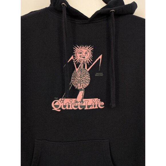 The Quiet Life Graphic Hoodie Size L Pullover Surreal Art Streetwear Skate Urban - Picture 4 of 8